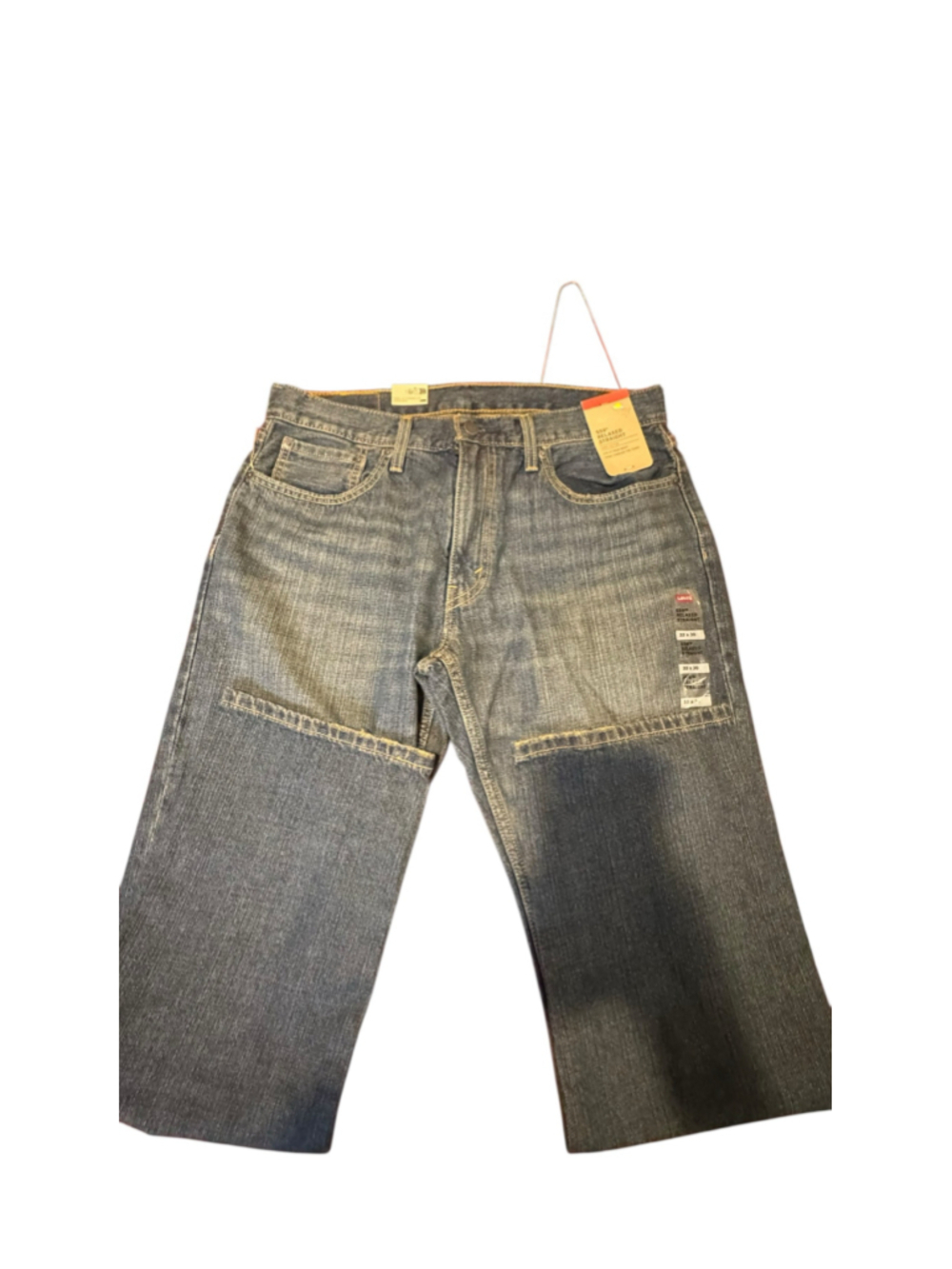 Men's Levi's 559 Relaxed Straight Jeans Blue Waist 33x30 - Picture 2 of 6
